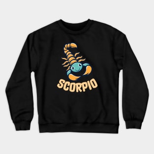 Scorpio Zodiac Sign Crewneck Sweatshirt